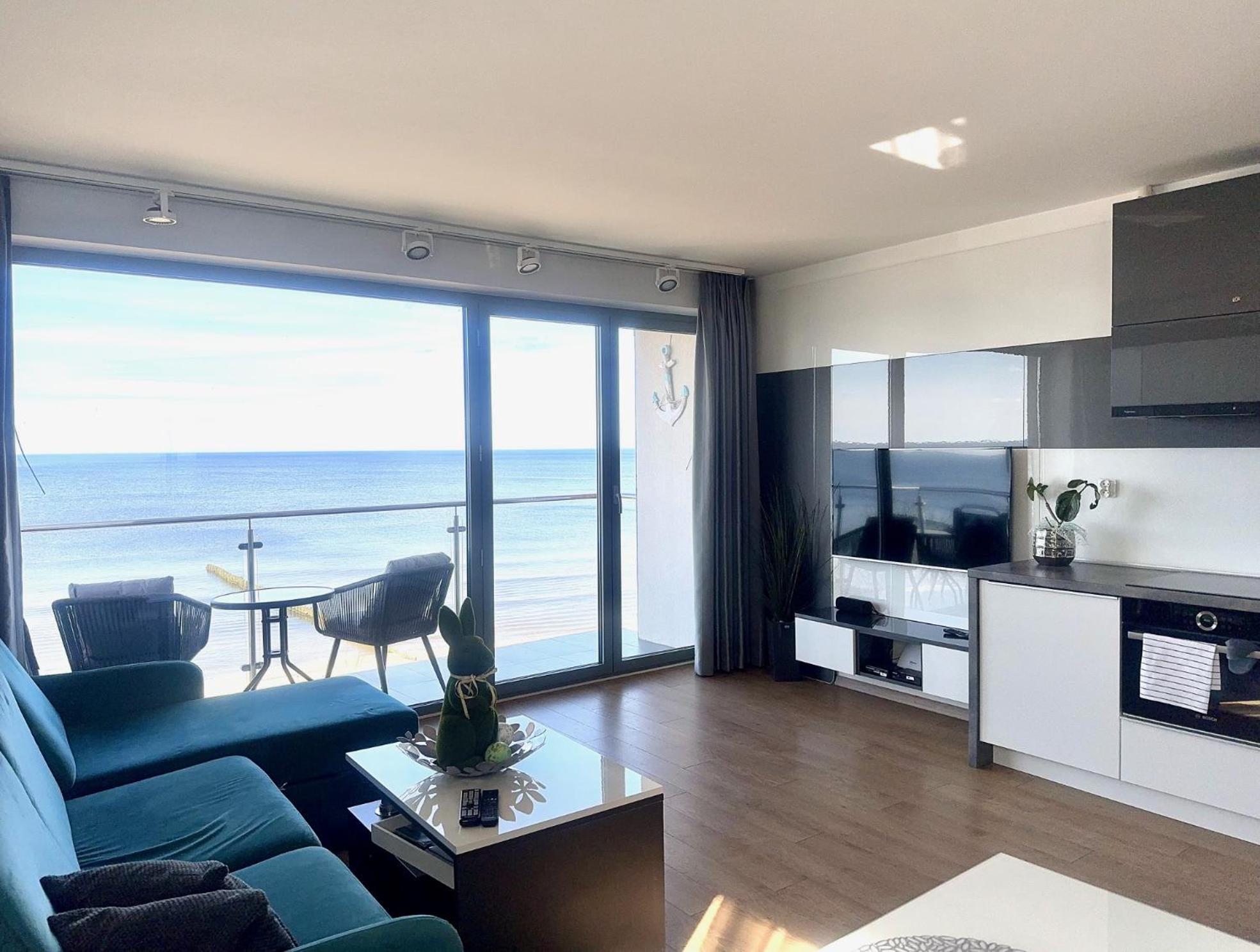 Na Klifie - Apartamenty Komfort, Widok Na Morze, Parking Ustronie Morskie Exteriér fotografie